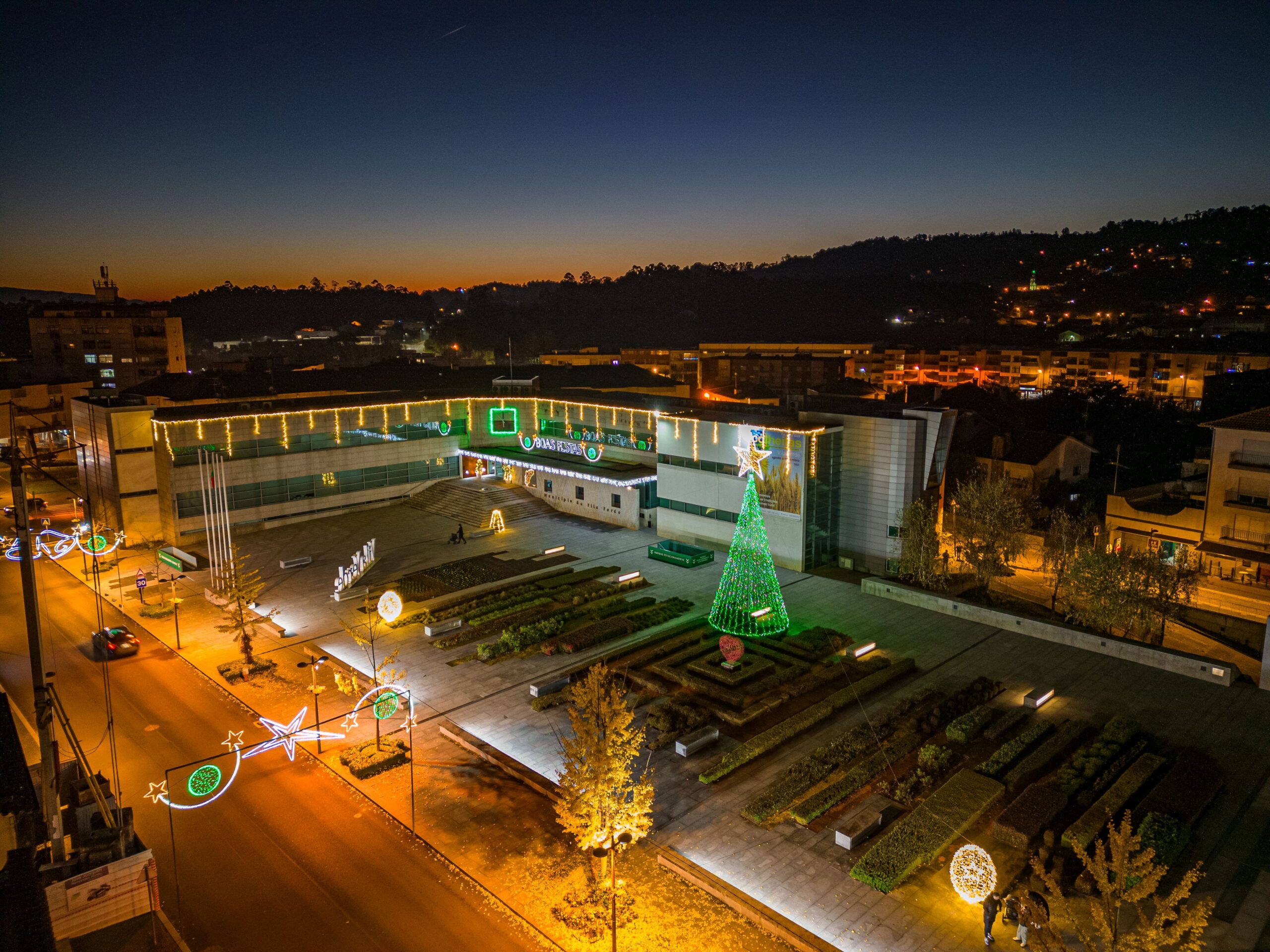 Municipio de Vila Verde,Iluminação de Natal 2022 (1)