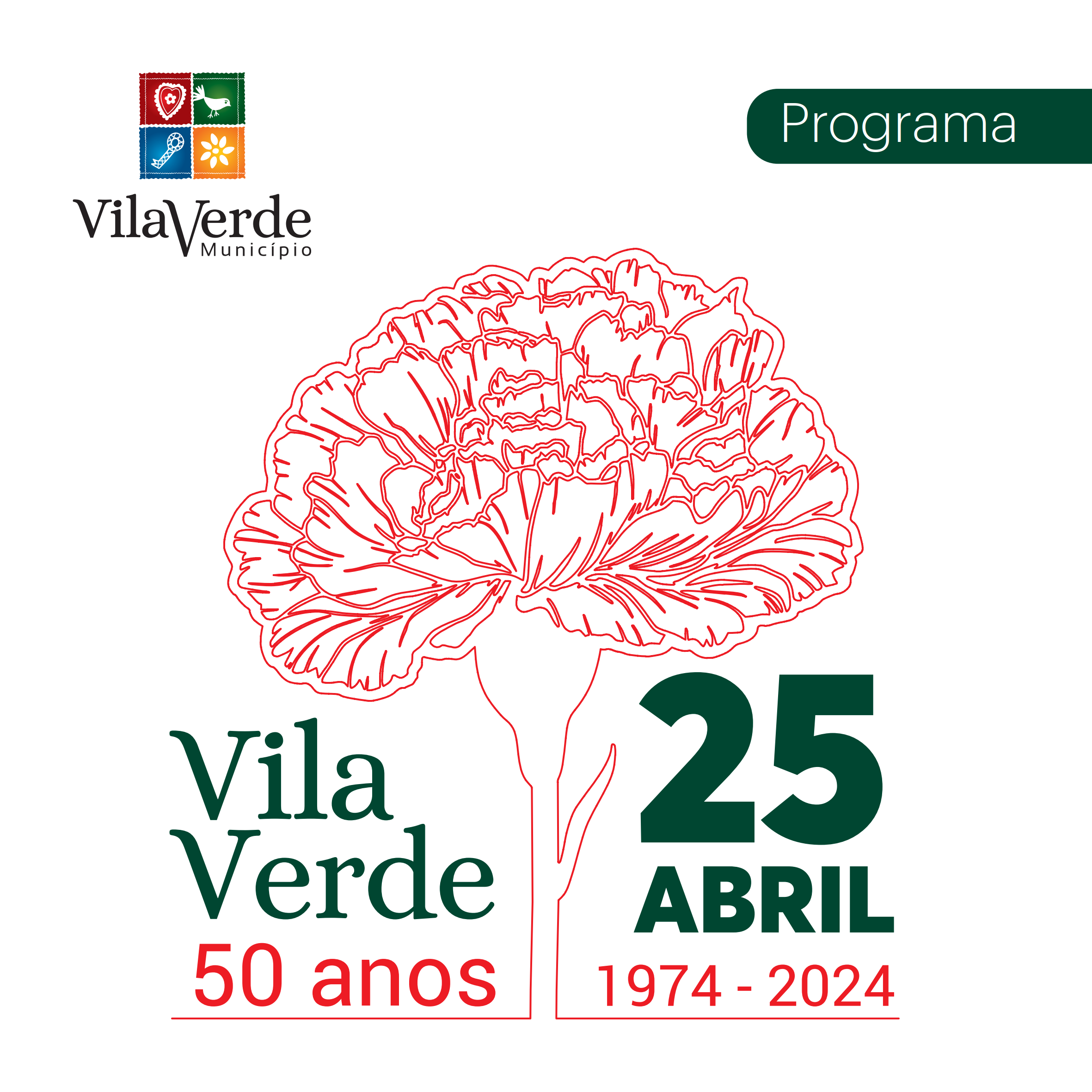Programa comemorativo dos 50 Anos da Revolução do 25 de Abril
